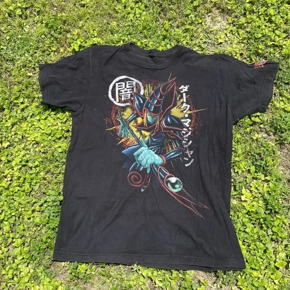 Vintage 90s Yugioh Dark Magician anime graphic tee - Picture 14 of 16